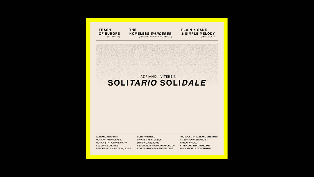 Adriano Viterbini - Solitario Solidale Radioaktiv